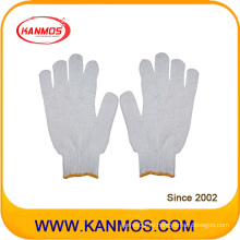 Промышленная безопасность трикотажные белые хлопчатобумажные рабочие перчатки для оптовых судов (61001)